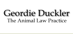 Geordie Duckler - Animal Law Practice
